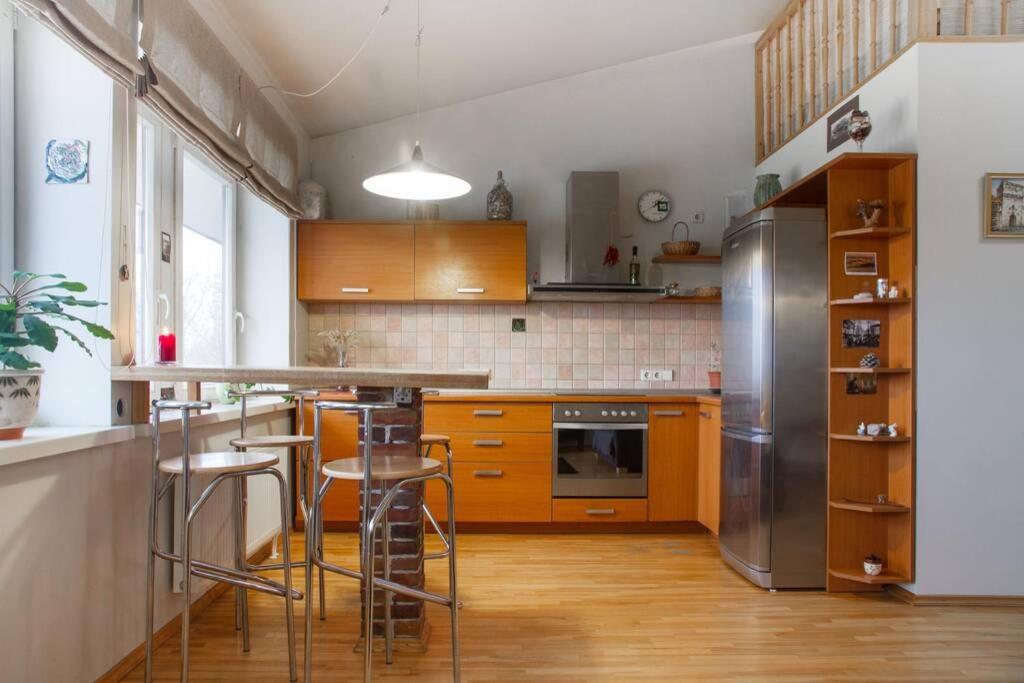Penthouse Apartment With Great Panoramic City View VNO Exterior photo